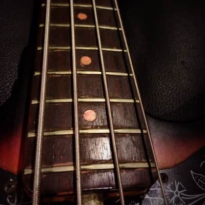 Super RARE 1965 Teisco Eb110 (tulip bass) MIJ image 22