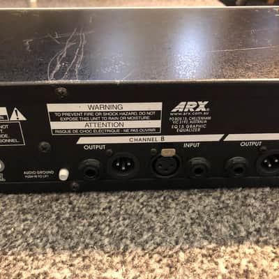 rare ARX EQ15 (made in Australia) Dual Channel Constant Q Graphic Equalizer image 7