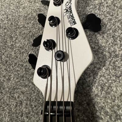 Ernie Ball Music Man StingRay5 H – Stealth Pearl / Ebony Board – Rare Finish image 9