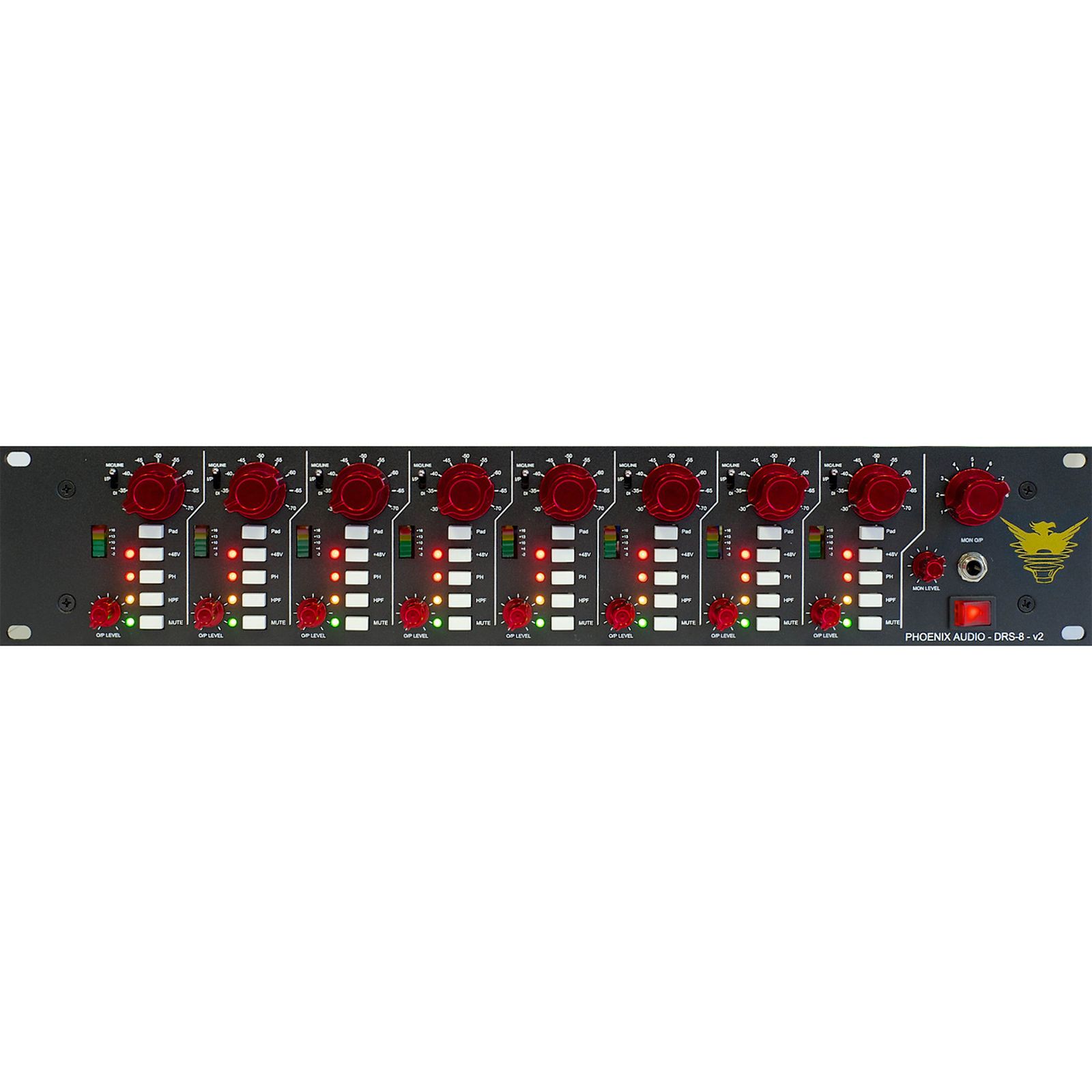 ARX 8-pre 8チャンネルプリアンプ ARX 8-pre - 8 channel mic pre-amp