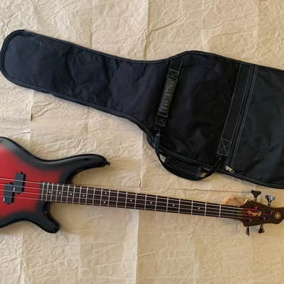 Yamaha Motion Bass MB-40 Redburst MIJ Japan EXcellent Condition 90s 32inch scale electric bass guitar with Gigbag image 19