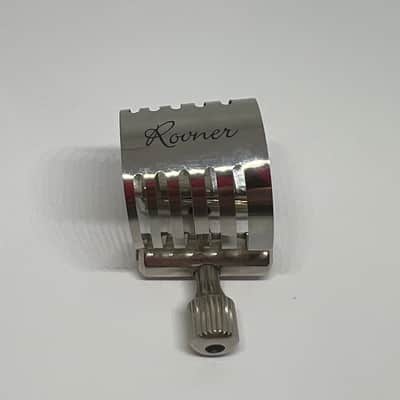 Rovner Ligature for Bb Clarinet P-1R - platinum metal image 2