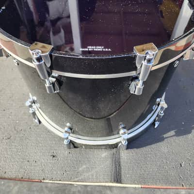 Yamaha Beech Custom Absolute Nouveau 14x20 Bass Drum - Black Sparkle Fade image 6