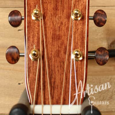 Huss and Dalton TD R 20th Anniversary Guitar Thermo-Cured Red Spruce and Bubinga Pre-Owned 2015 image 8