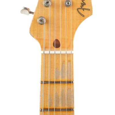 Fender Custom Shop 1955 Stratocaster Desert Tan over Sunburst Heavy Relic 2017 image 2
