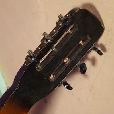 1930s Oahu (Kay) Squareneck Hawaiian Parlor Guitar (VIDEO! Fresh Work, Ready) image 10