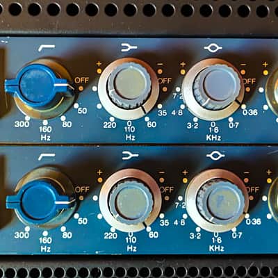Vintage Neve 1073 preamp and eq racked by Brent Averill. Only one unit available image 6