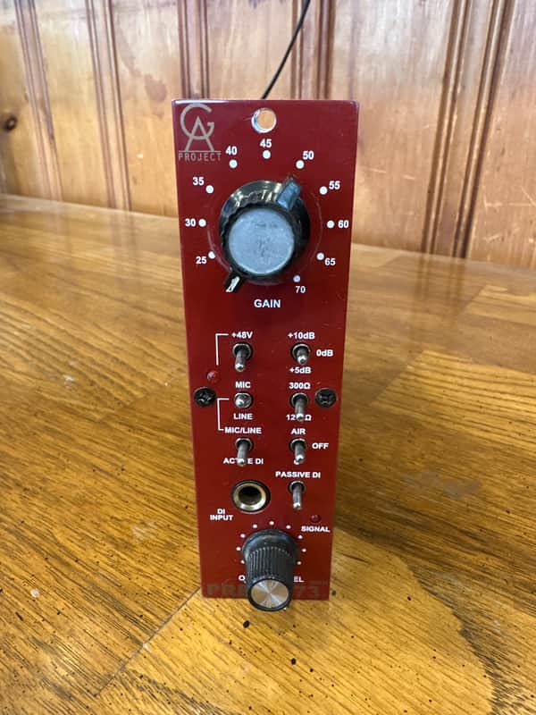 Golden Age Project Pre-573 MKII 500 Series Mic Preamp Module 2010s - Red image 1