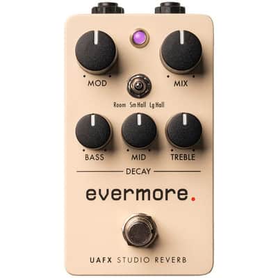 Universal Audio Evermore Studio Reverb Pedal. New with Full Warranty! image 3
