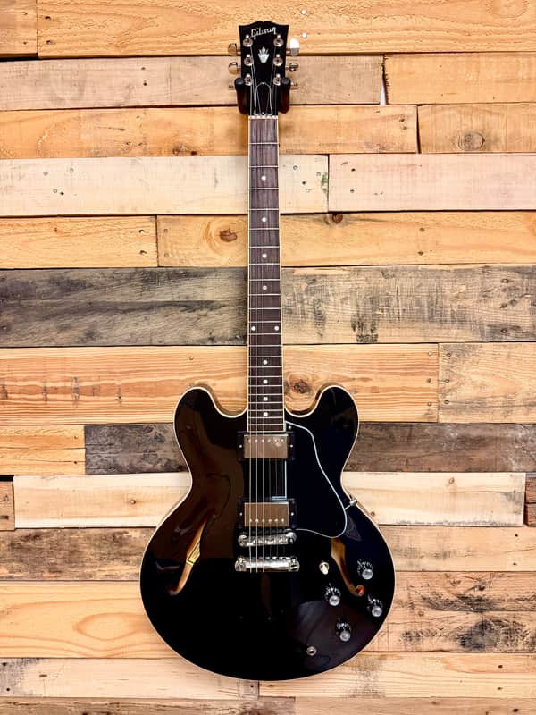 2019 Gibson Memphis ES-335 DOT Reissue, Graphite Metallic W/Case