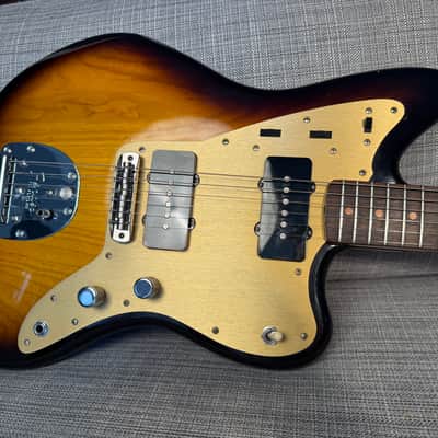 Fender 60th Anniversary '58 Jazzmaster Sunburst Staytrem Bridge image 2