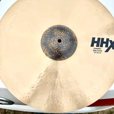 Sabian 19" HHX Complex Thin Crash Cymbal 2019 - Present - Natural image 1