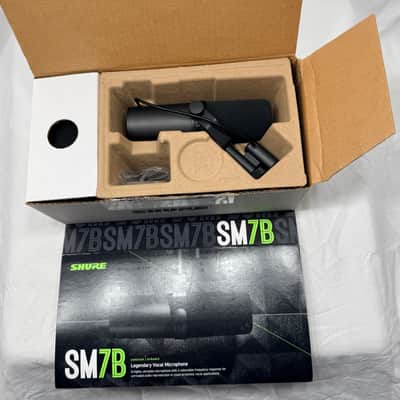 Shure SM7B Cardioid Dynamic Microphone 2001 - Present - Black image 6