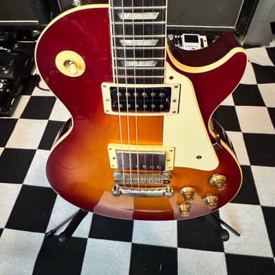 1989 Gibson Les Paul Standard Heritage Cherry Sunburst Patent No. Pickups image 10