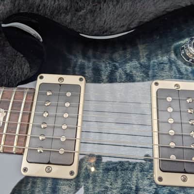 2017 PRS Custom 22 - Faded Whale Blue Smokewrap Burst image 5