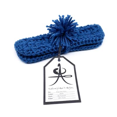 Jasmine stitch crochet dust cover for Korg Volca series modules - Denim image 3