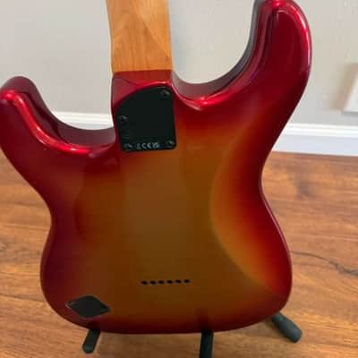 Squier Contemporary Stratocaster Sunset Metallic Finish Used image 6