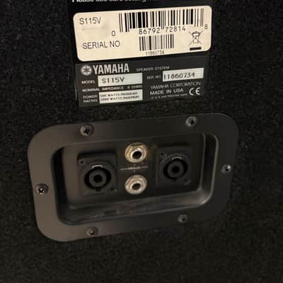 Yamaha Club V Series S115V 2003 - Present - Black image 3