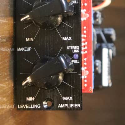 JLM Audio LA500A 500 Series Leveling Amplifier Module 2010s - Black image 1