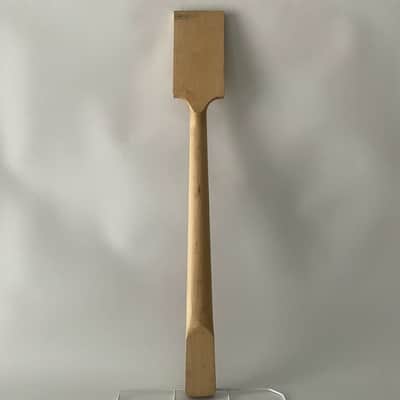 Paddle Headstock 4 String Bass Unfinished Maple Neck image 2