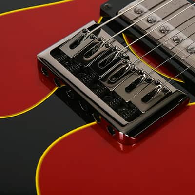 Kramer Pariah Double Cut HH Unique Design Graphic Fire Flame