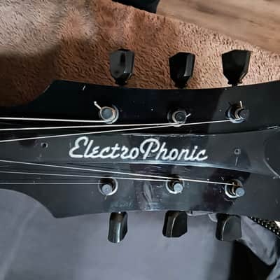 ElectroPhonic Inovations Model One Guitar 2020 - Scarlet Red image 13