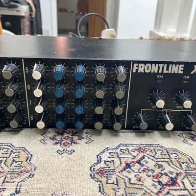 read description: rare Frontline  X8 Mixer - Vintage, Made in Japan, Rackmount Mixer image 3