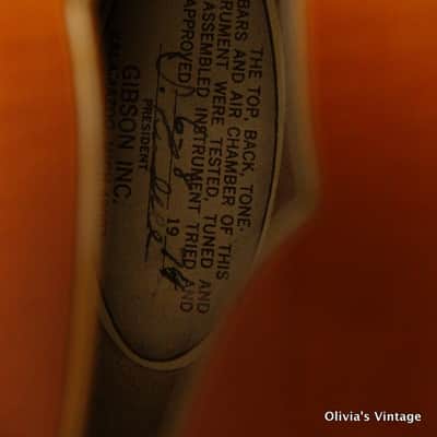 Gibson CITATION #14 electric archtop featured in 1975 Gibson catalog 1974 image 9