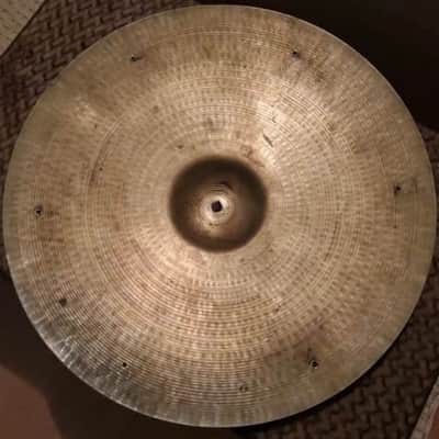 Zildjian 20" A. Zildjian Sizzle Ride Cymbal 1960s 1970s Traditional image 3