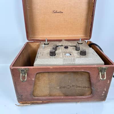 Vintage Silvertone Tube Reel-to-Reel Tape Recorder 3075 image 5