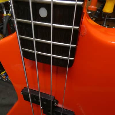 Arbor Explorer Bass 1987 - Dayglo Signal Red image 10