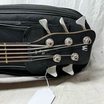 Warwick Pro Series Teambuilt GPS1485 07PA ASH FR Corvette $$ Double Buck 5-string Bass with COA + Gig Bag 2022 - French Violet Transparent Satin image 7