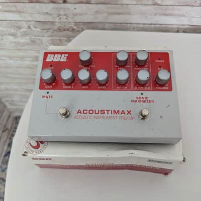 BBE Acoustimax Sonic Maximizer Instrument Preamp Pedal | Reverb