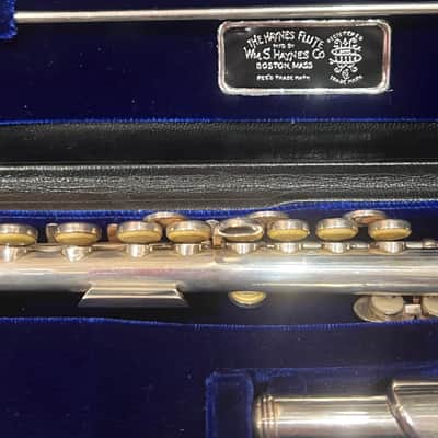 Haynes Piccolo Flute co boston mass 1979 - Sterling Silver Bild 11