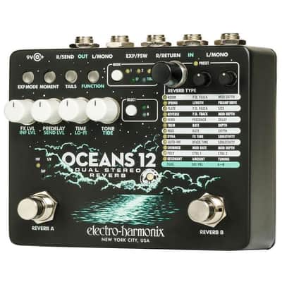 Oceans 12 Multifunction Dual-Stereo Reverb Pedal image 5