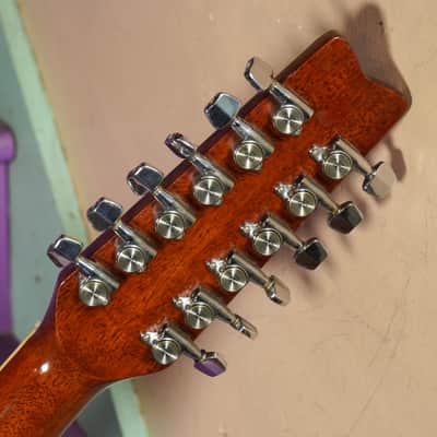 1980s Washburn Festival Series Tanglewood 12 12-String Jumbo Guitar (VIDEO! Fresh Work, Ready) image 14