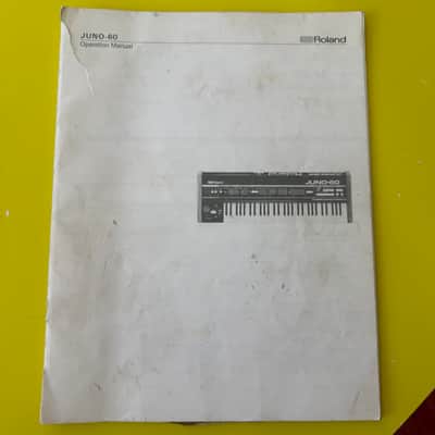 Roland Juno-60 61-Key Polyphonic Synthesizer 1982 - 1984 - Black image 7
