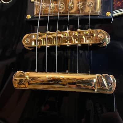 D'Angelico Excel DC Stopbar Tailpiece Solid Black Semi-Hollow Electric Guitar Case Made in South-Korea image 5