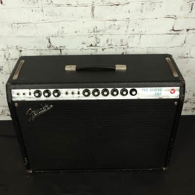 Vintage 1968 Fender Pro Reverb-Amp Silverface 2x12 Tube Combo Guitar Amplifier image 8