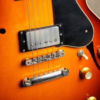 Collings I-35 LC Vintage Semi-Hollow Electric Guitar Aged Tobacco Sunburst image 6