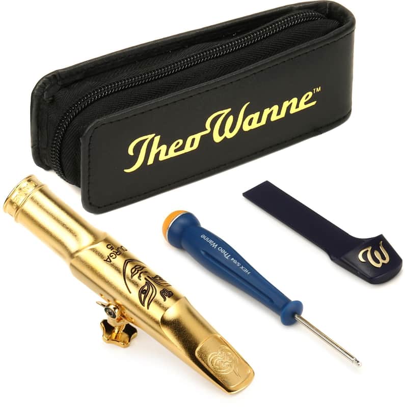 Theo Wanne DU5-BG7S Durga 5 Baritone Saxophone Mouthpiece - 7* Gold-plated image 1
