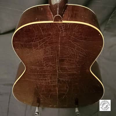 1943 Gibson L-00 Parlor Acoustic in Sunburst; Comes with After-Market Hard Case and Pro-Setup! image 7
