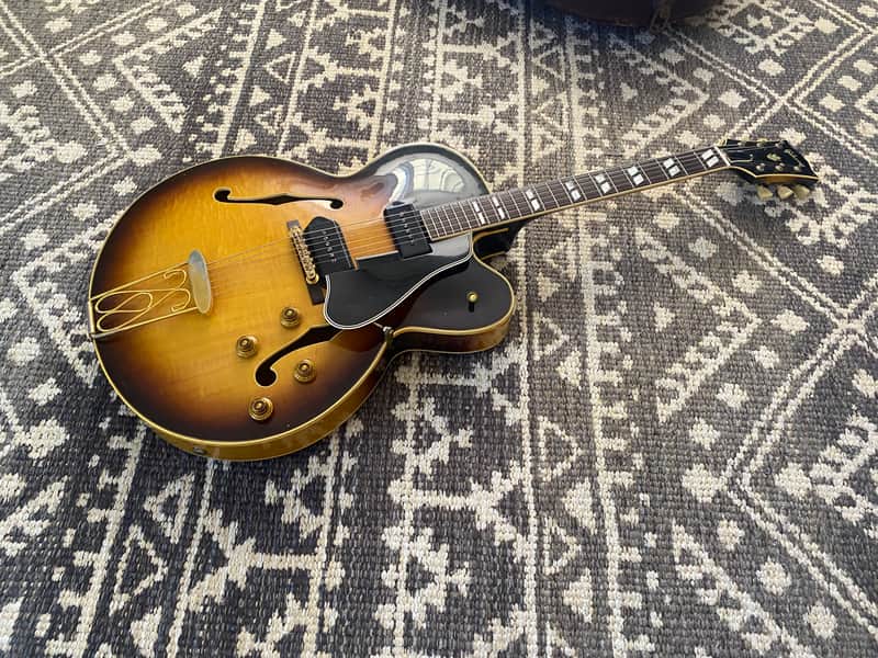 Gibson ES-350 1956 - sunburst image 1