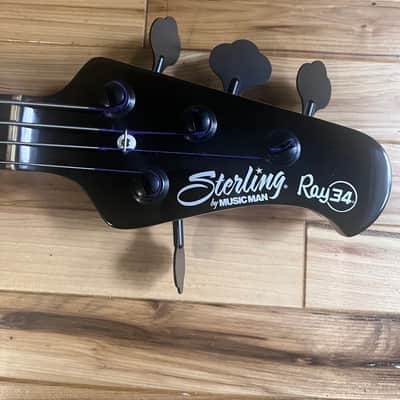 Sterling By Musicman Ray34 2014 - 2017 - Gloss Black image 4