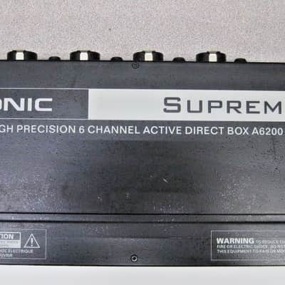 Phonic A6200 Supreme DI High Precision 6 Channel Active Direct Box imagen 2