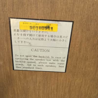 Sansui SP 3000 1969 - wood image 14