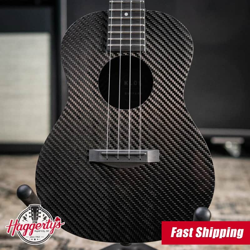 KLOS Full Carbon Concert Ukulele with Gig Bag image 1