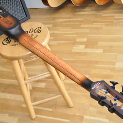 IBANEZ UB804 MOB Mahogany Oil Burst / 4-String Electric Upright Bass / UB804-MOB / I260303080 image 10