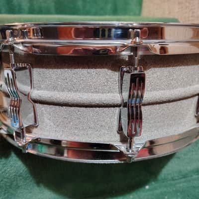 Ludwig Supraphonic Shell (Copper or Brass) with Acrolite Hardware 5"x14 10 Lug Snare Drum image 5