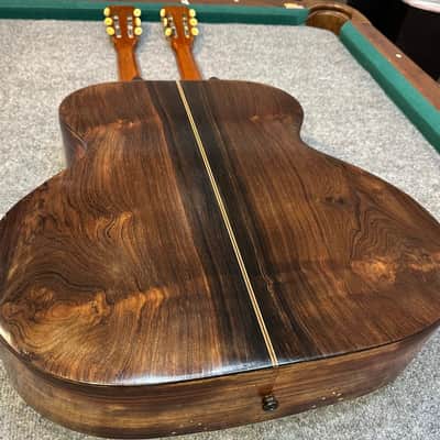 Louis Sutz Double Neck 1920 - Brazilian Rosewood image 6